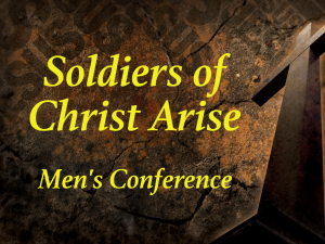 Soldiers of Christ Arise